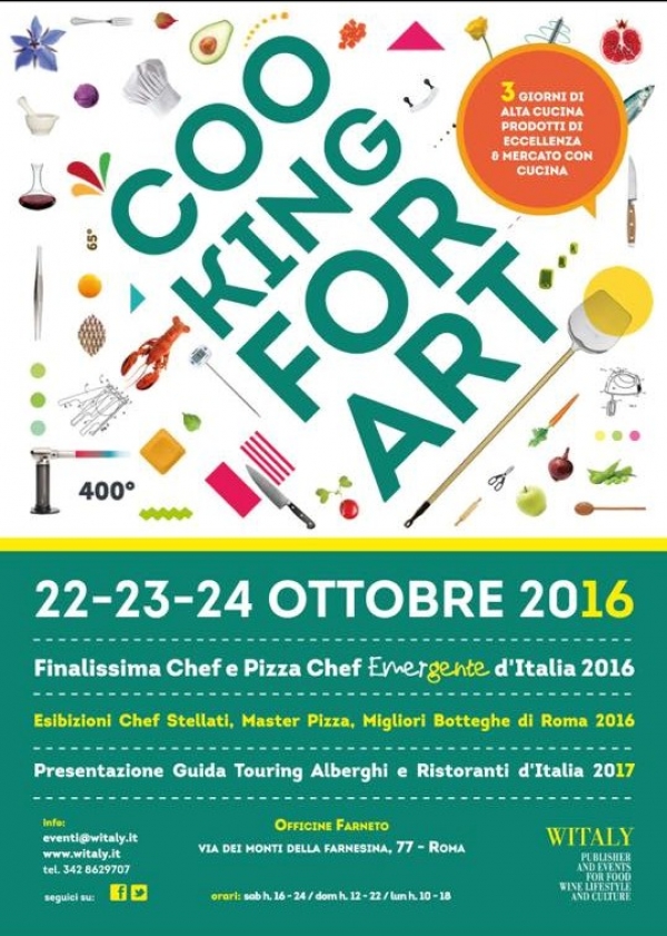 Cooking For Art Roma Finalissima - Officine Farneto